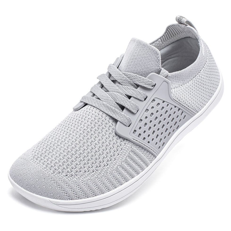 Thumbnail: HOBIBEAR Men's Wide Minimalist Barefoot Shoes Walking Sneakers| Zero Drop Sole