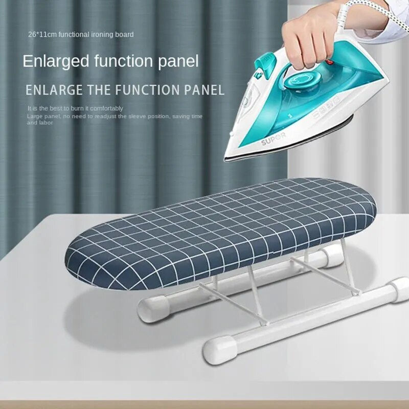 Μικρογραφία: Portable Mini Ironing Board Rack for Clothes, Sleeves and Shirts - Small Size,