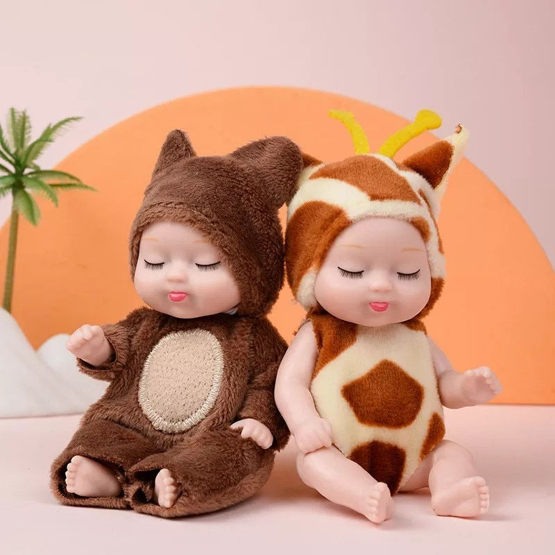 Thumbnail: Simulated Rebirth Doll Princess Girl Toy Gift Box Doll Sleep