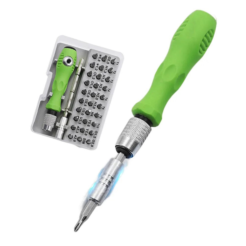 Thumbnail: 32 In 1 Screwdriver Combination Multifunctional Magnetic Small Screwdriver Bit