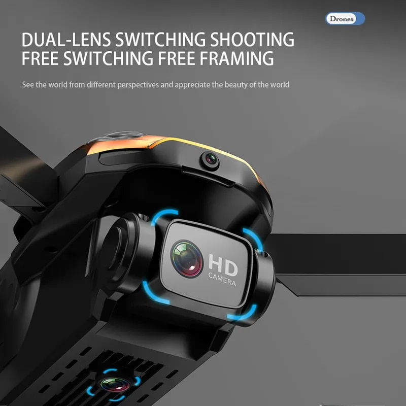 Thumbnail: Tesla 8K Drone Professional 4K HD Aerial Photography Quadcopter Remote Control