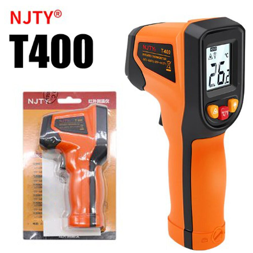 Миниатюра: NJTY T400 T400A T600 T600A Digital Infrared Thermometer Laser Thermometer Non C
