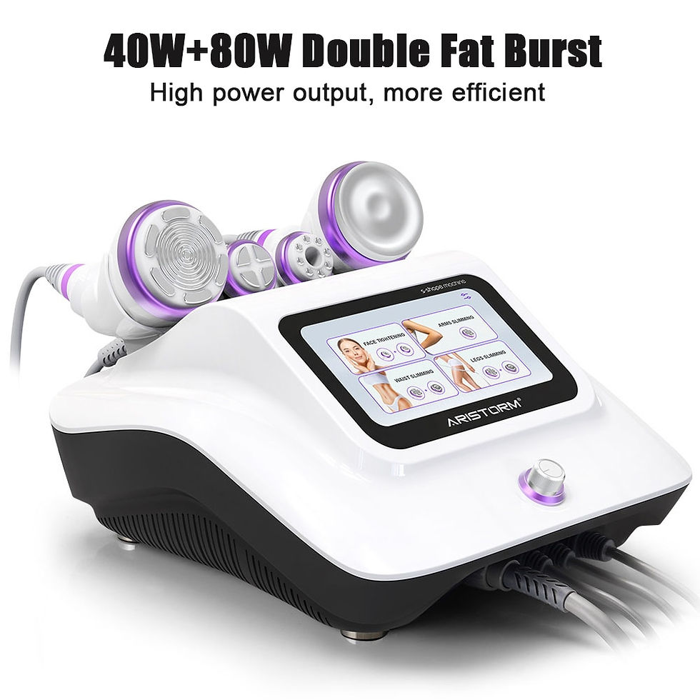 Miniatyrbild: Aristorm S Shape Ultrasonic 30K Cavitation Machine Fat Burning Radio