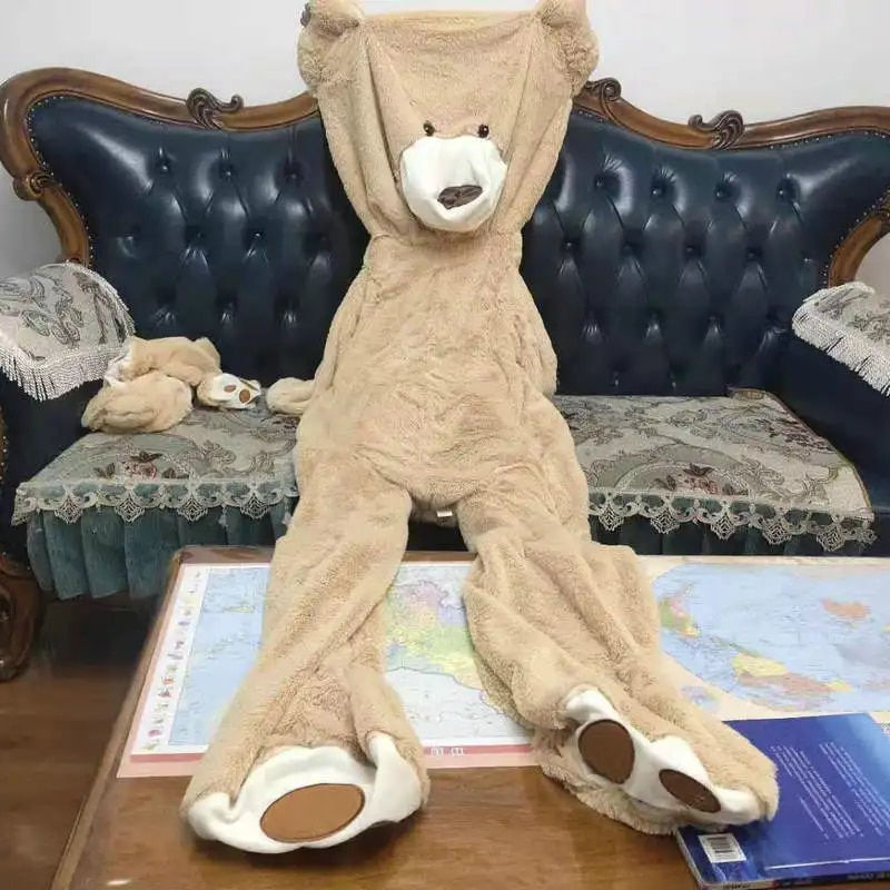 Thumbnail: 7 Colors 100-260cm Cheap Giant Unstuffed Empty Teddy Bear Skin Coat Soft Big Sk