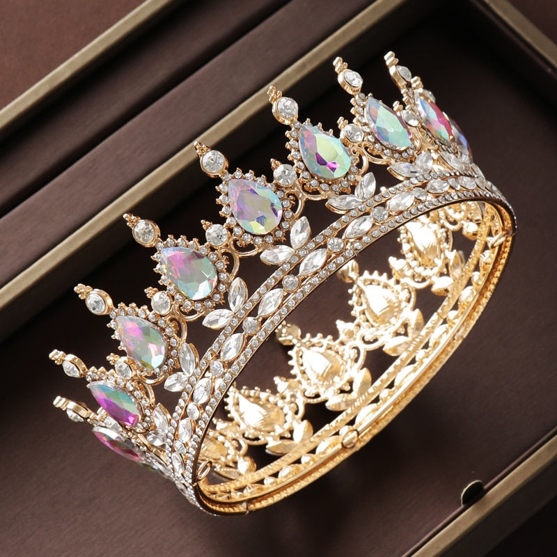 Thumbnail: Itacazzo Bridal Headwear Full Of Baroque Atmosphere Noble Gold-colour Ladies' B