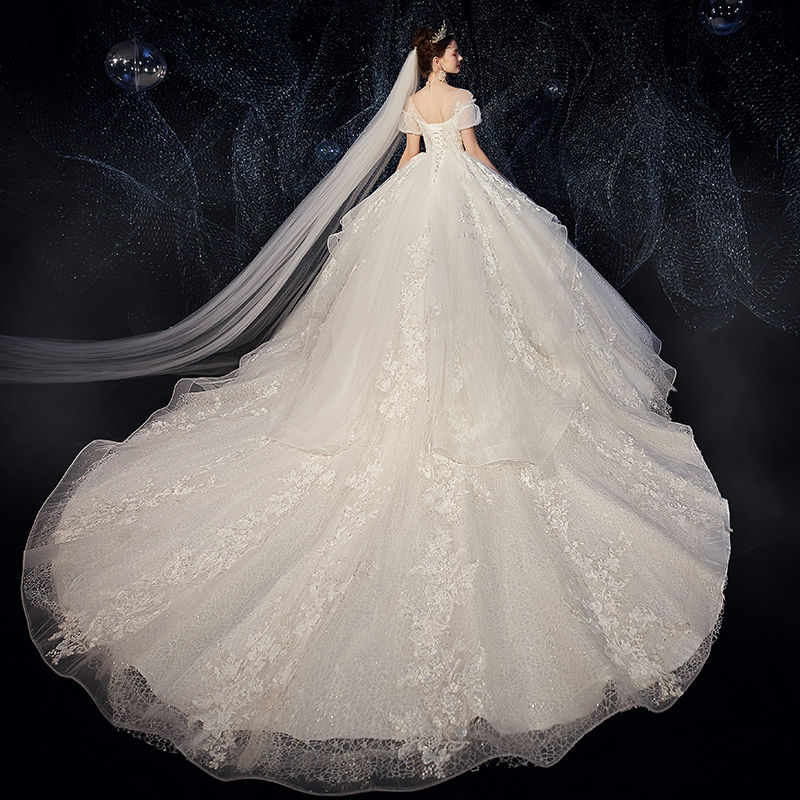 Thumbnail: Bride Large Size Covering Pregnant Belly, Main Yarn, Small French Covering Arm,