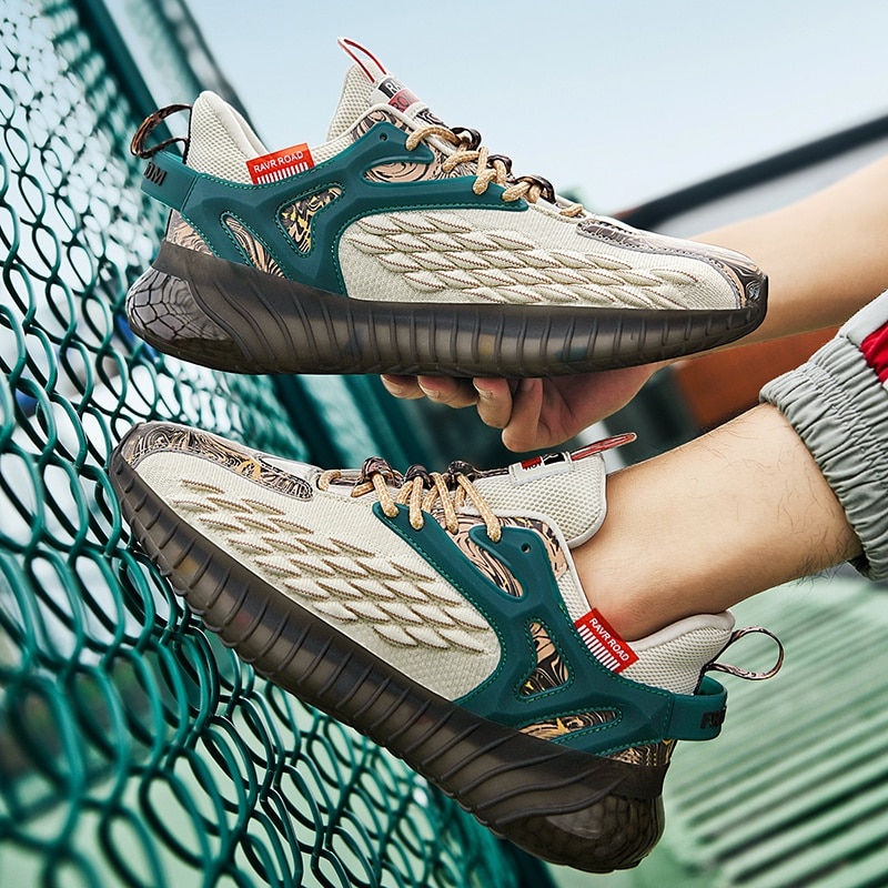 थंबनेल: Shoes men Sneakers Male casual Mens Shoes tenis Luxury shoes Trainer Race Breat
