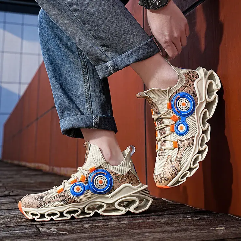 Thumbnail: Shoes men Sneakers Male casual Mens Shoes tenis Luxury shoes Trainer Race Breat