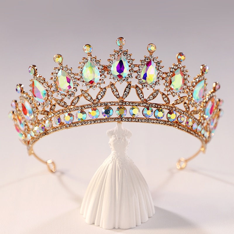 Thumbnail: Itacazzo Bridal Headwear Full Of Dreamlike Atmosphere Luxurious Dazzling Gold-c