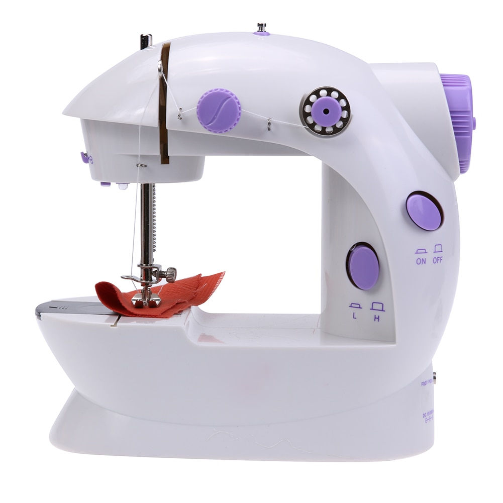 Multifunctional Electric Sewing Machine with Foot Pedal LED Light Home Miniatur