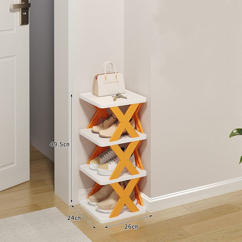 Simple shoe rack Multi-layer space-saving DIY household organizer Multi-functio