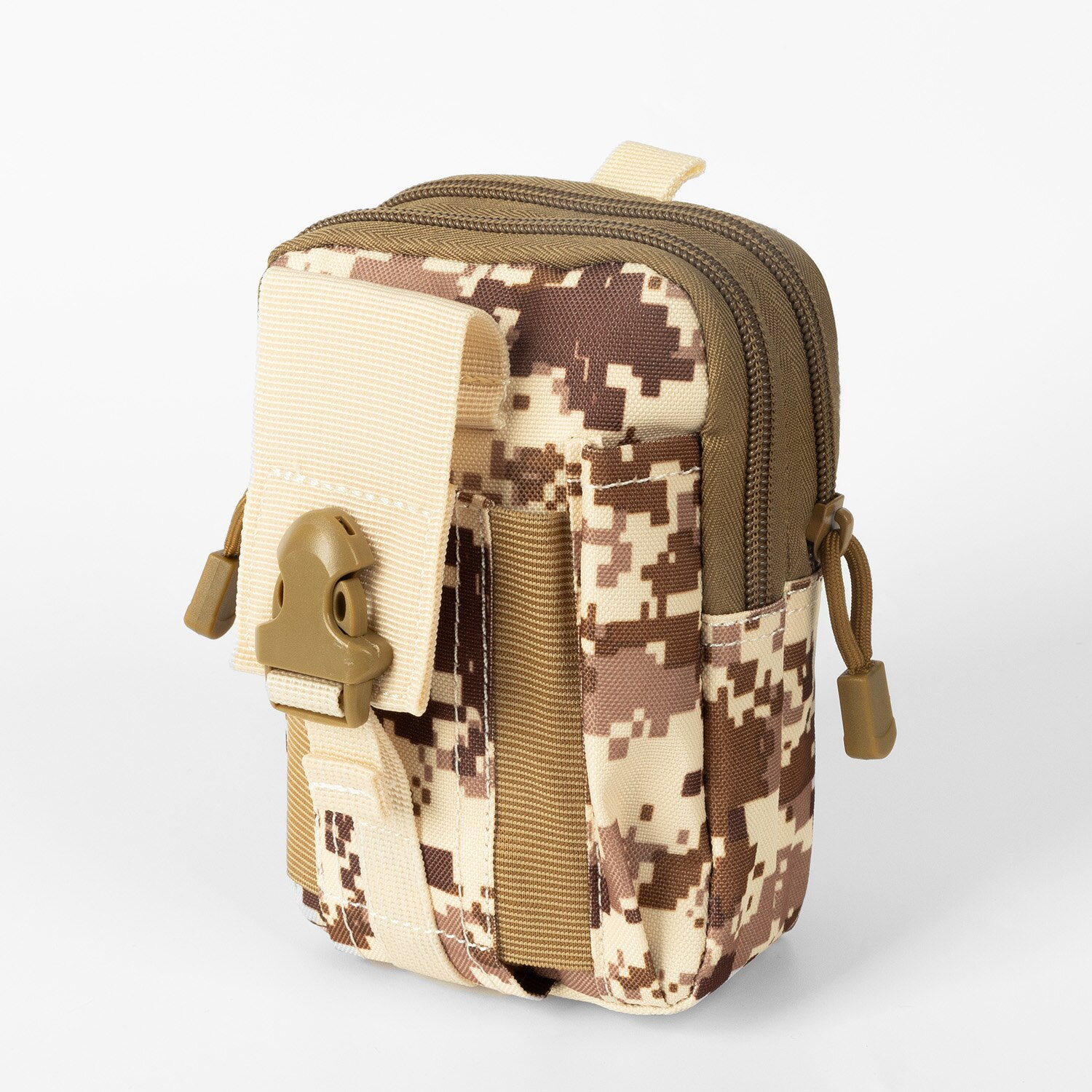 Men Tactical Molle Pouch Belt Waist Pack Bag Small Pocket Military Waist Pack R