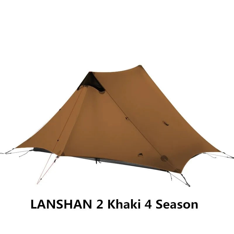 Miniaturebillede: LanShan 2 3F UL GEAR 2 Person 1 Person Outdoor Ultralight Camping Tent 3 Season