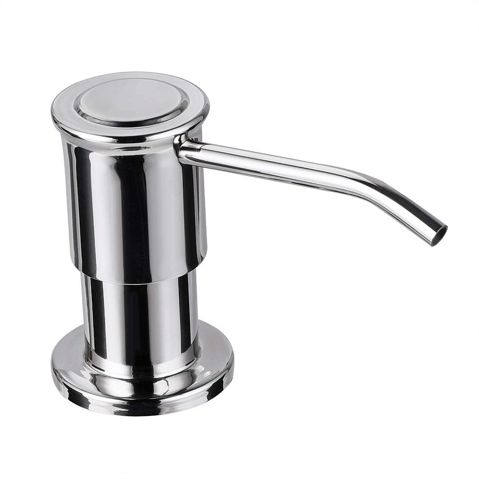 Thumbnail: Samodra Liquid Soap Dispensers With 500ml Bottle Stainless Steel Pump For