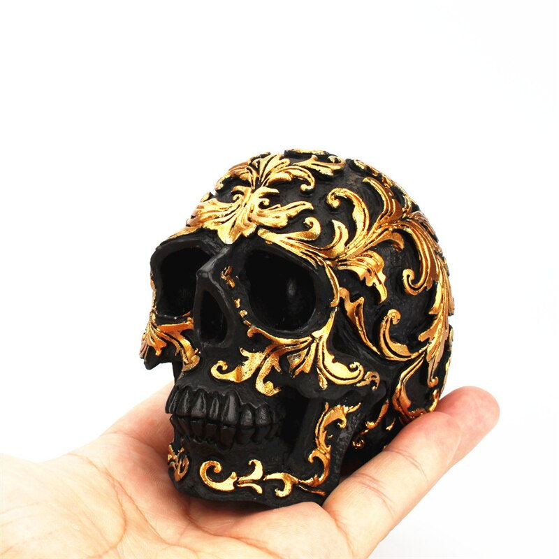 Thumbnail: Resin Craft Golden Pearl Sculptures Garden Statues Personality Art Carving Stat