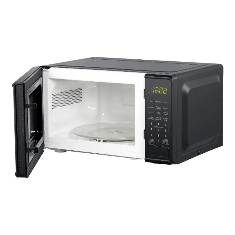 Thumbnail: Mainstays 0.7 cu. ft. Countertop Microwave Oven, 700 Watts, Black