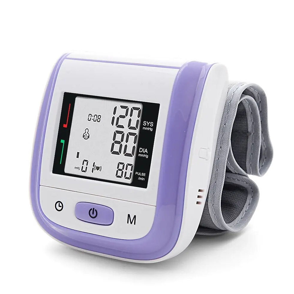Thumbnail: Yongrow Medical Digital Wrist Blood Pressure Monitor Heart Rate Pulse Meter Mea