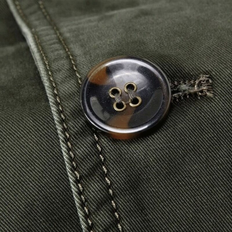Miniature : Spring Autumn Businessmen's 100% Pure Cotton Casual Suit Coat Male