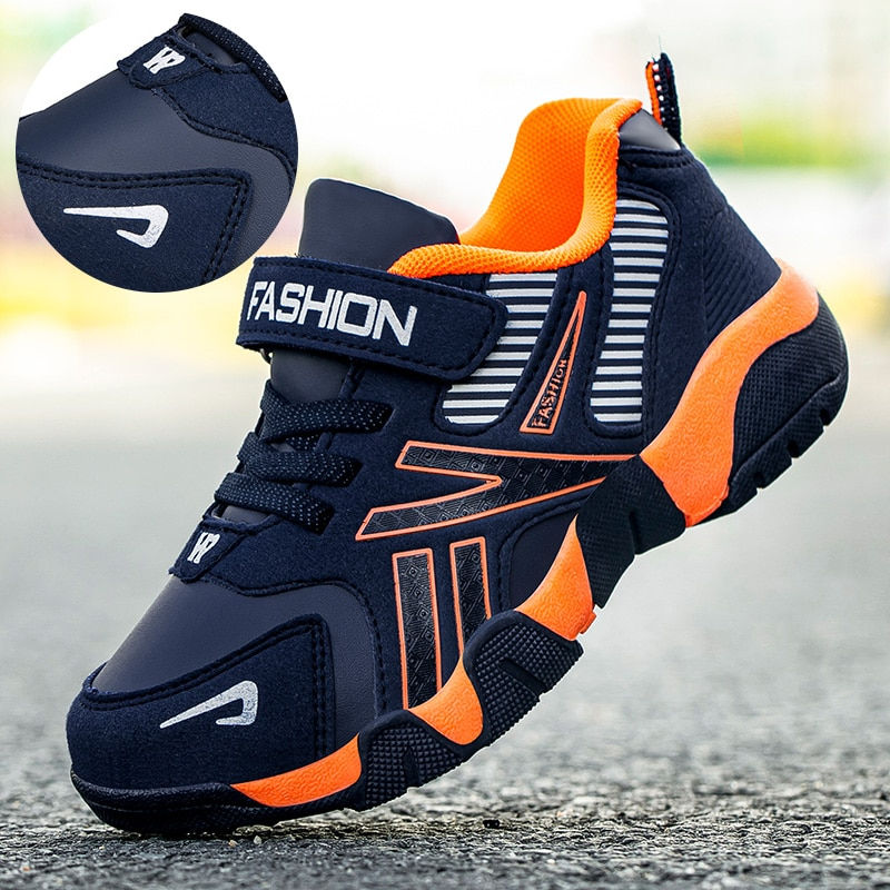 Thumbnail: Children Boys Shoes School Sports Summer Mesh For Kids Tennis Casual Sneakers C