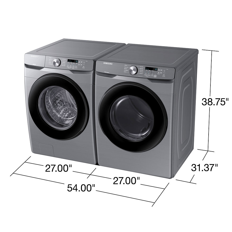 Thumbnail: Samsung 4.5 cu. ft. Front-Load Washer with Vibration Reduction Technology