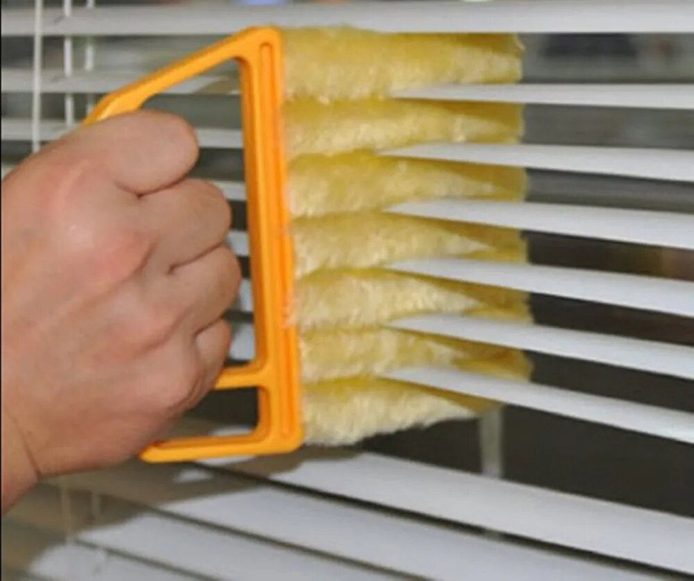 EW New Louver Curtain Cleaning Brush Cleaning Brush Detachable Cleaning Brush C