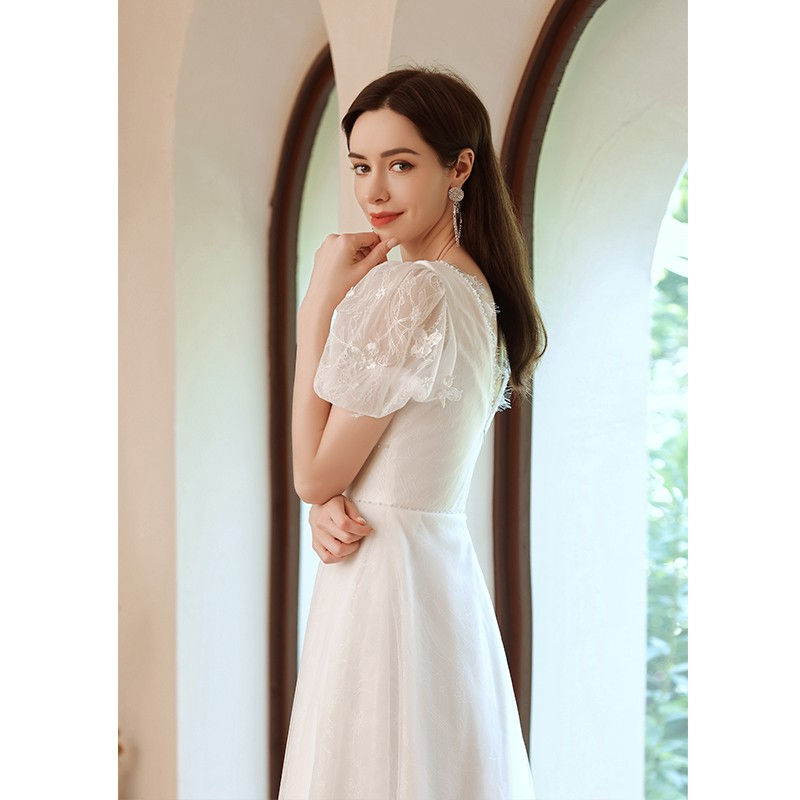 Thumbnail: Banquet Performance Host Wedding Dress Evening