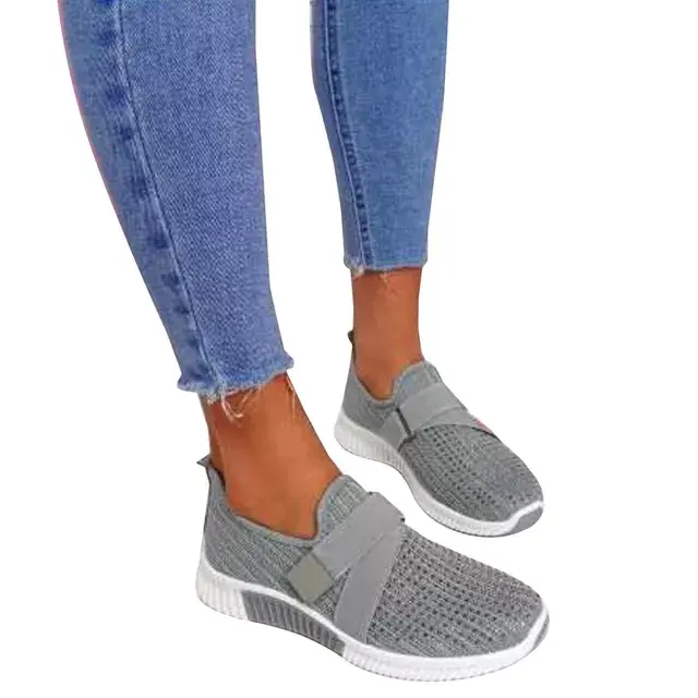 Thumbnail: Breathable Sneakers Women Shoes Mesh Hook Outdoor Ladies Spring Casual