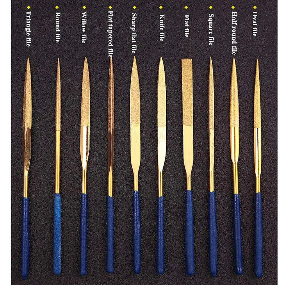 Thumbnail: 180mm Shaping Modelling Set Jewellery Repair Jewellers key word diamond file Di