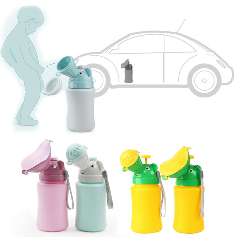 Portable Baby Hygiene Toilet Urinal Boys Girls Pot Outdoor Car Travel Anti-leak
