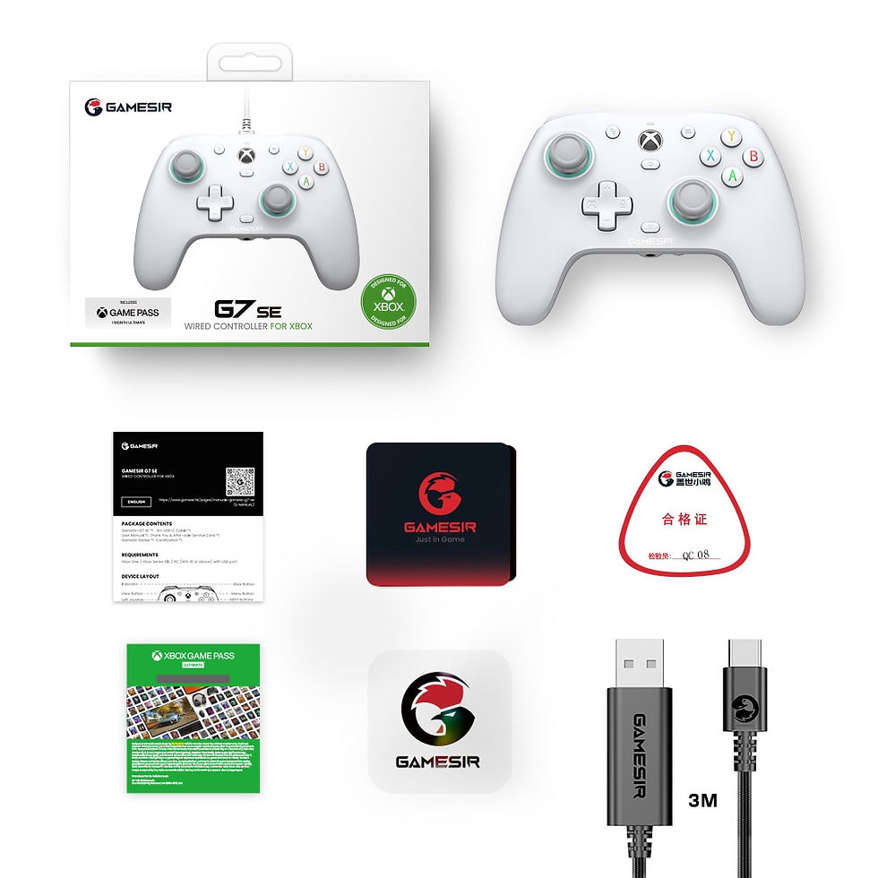 الصورة المصغرة: GameSir G7 SE Xbox Gaming Controller Wired Gamepad for Xbox Series X, Xbox Seri