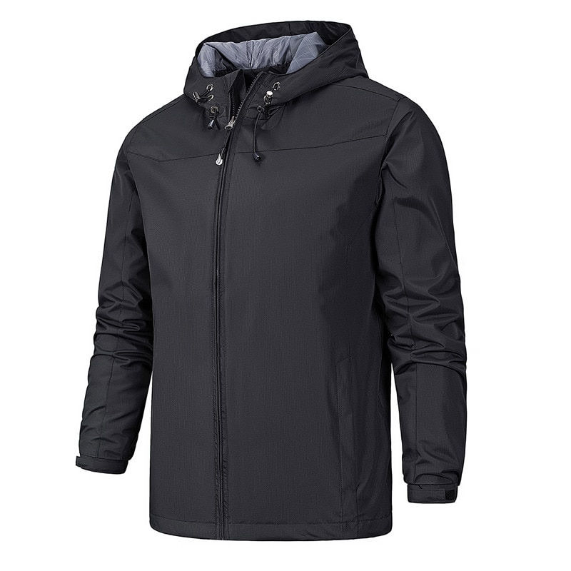 Thumbnail: Autumn Winter Lightweight Men;s Jacket with Hood with Waterproof and Windproof
