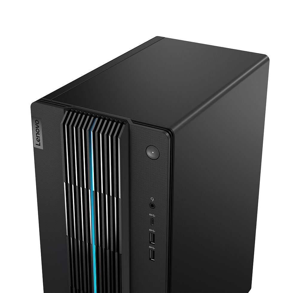 Thumbnail: Lenovo IdeaCentre 5 Gaming Desktop - 12th Gen Intel Core i5-12400 - GeForce