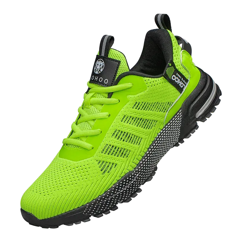 Thumbnail: Men's Trendy Knitted Breathable Lightweight Comfy Sneakers For Running Jogging,