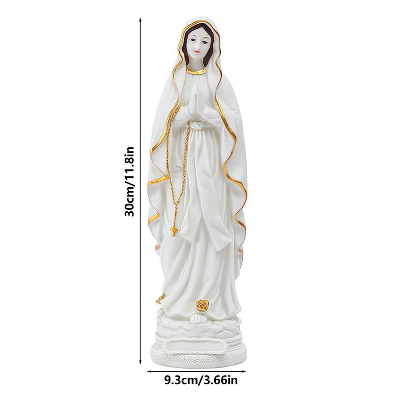Thumbnail: Virgin Mary Statue Blessed Mary Statue For Garden Decor Resin Statue Sculpture