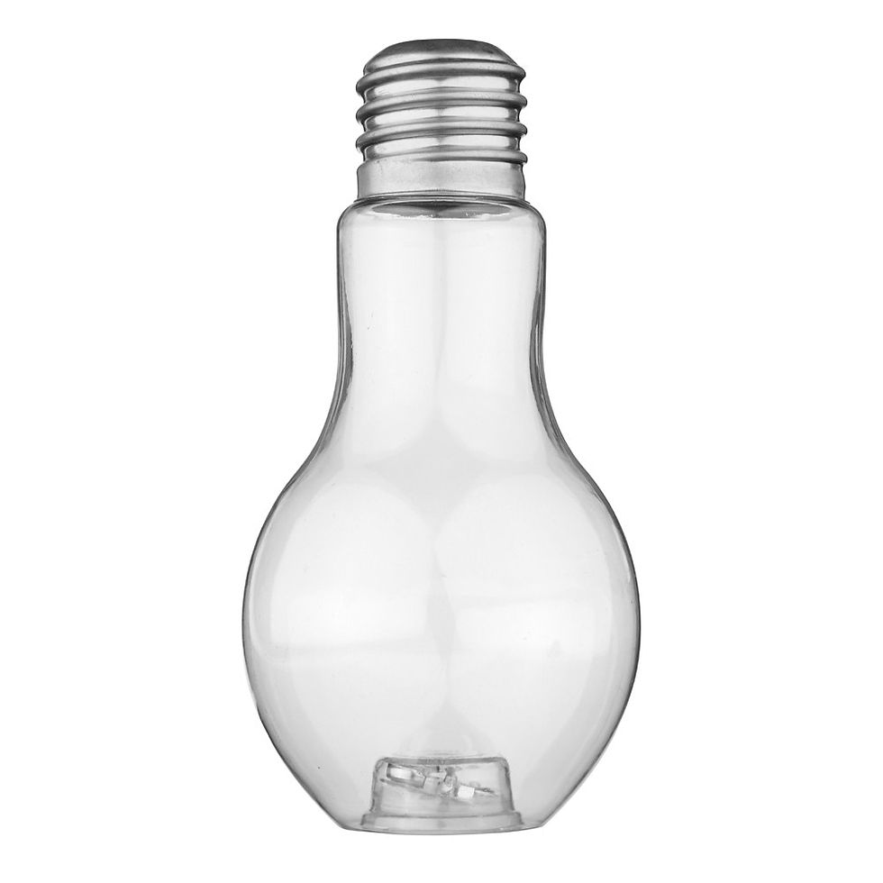 Thumbnail: Creative Light Bulb Shape Plant Flower Pot Transparent Vase Hydroponic Containe