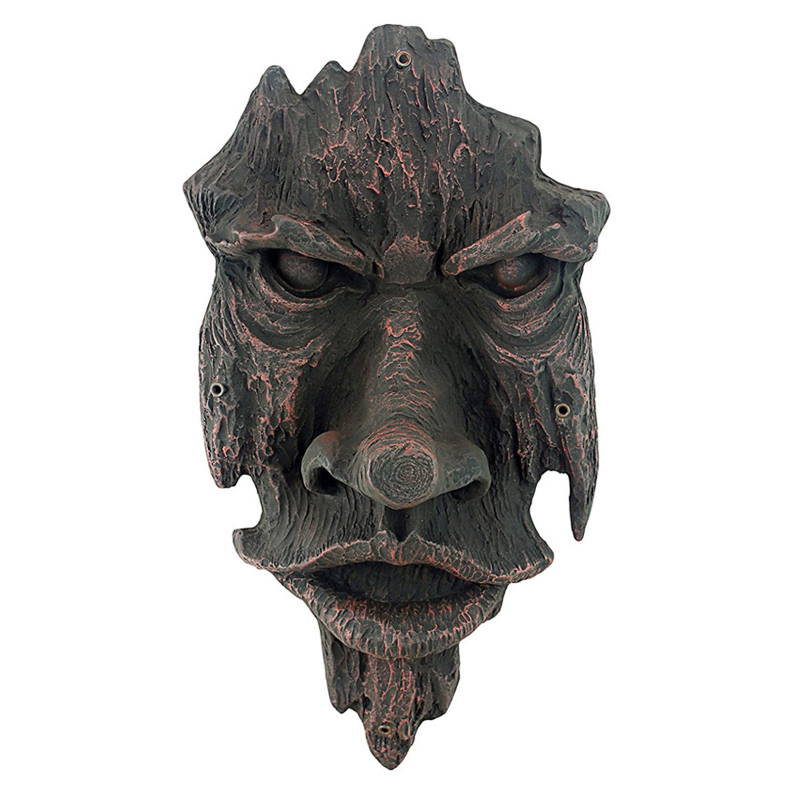 Greenman Tree Sculpture Resin Facial Features Decoration Garden Decor Creative