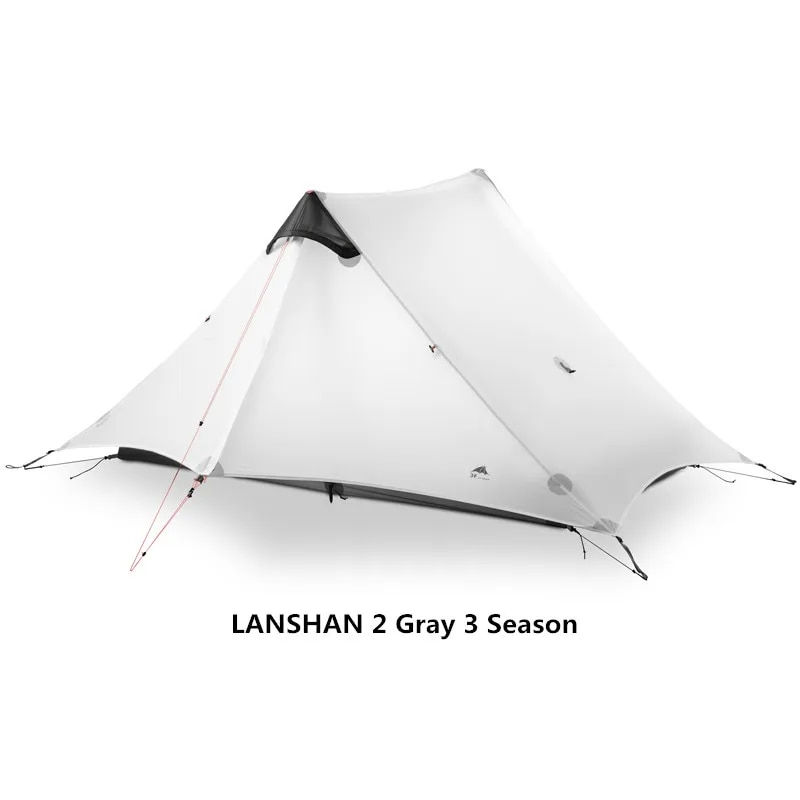 Miniaturebillede: LanShan 2 3F UL GEAR 2 Person 1 Person Outdoor Ultralight Camping Tent 3 Season