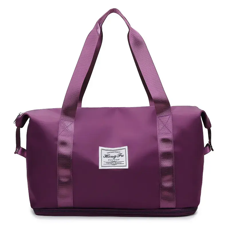 Thumbnail: UNIXINU Carry On Travel Duffle Bag Nylon Waterproof Sports Gym Tote Bags for Wo