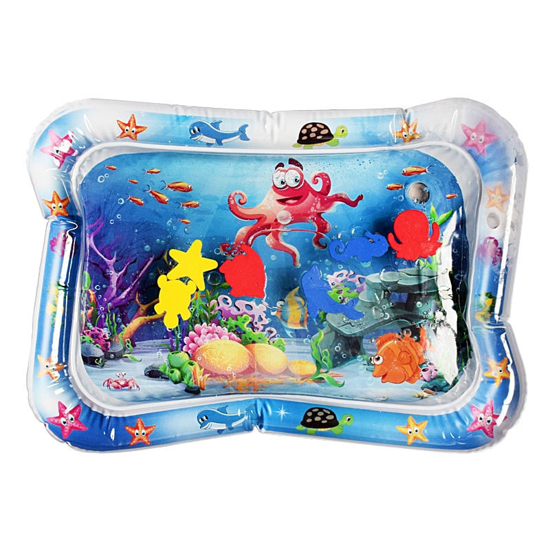 Thumbnail: Creative Baby Water Mat Inflatable Patted Pad Cushion Infant Toddler Water Play