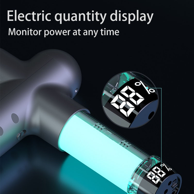 Thumbnail: Booster Massage Gun Electric Neck Massager Smart Hit Fascia Gun for Body Massag
