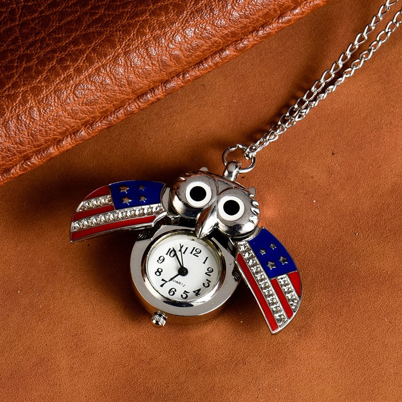 Imej kecil: Light Pocket Pendant Pocket Small Quartz Watch Watch Fashion Personality Men's