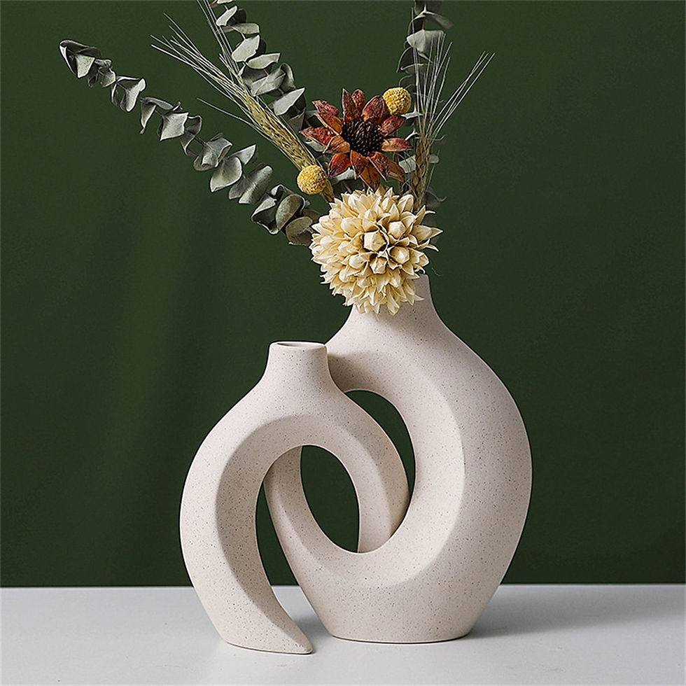 Miniatyrbilde: Nordic Ceramic Vase Ceramic Mini Vase Northern Europe Creative Idea Perfect Gif