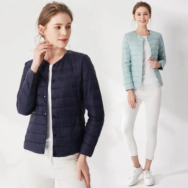 Thumbnail: New Winter Women's Down Jackets Plus Coats Chinese and Korean Fashion Light Duc