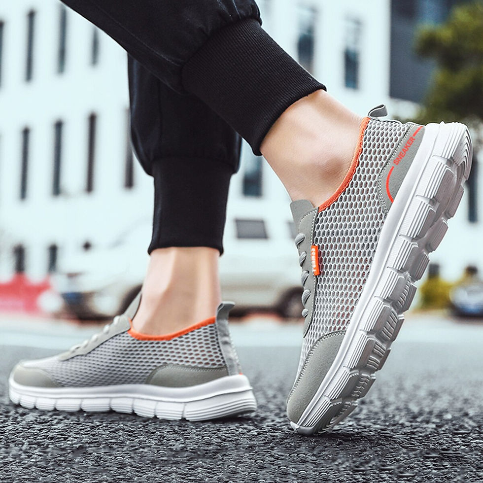 Hình thu nhỏ: Men Sneakers Summer Mesh Running Shoes Lightweight and Breathable Sneakers For