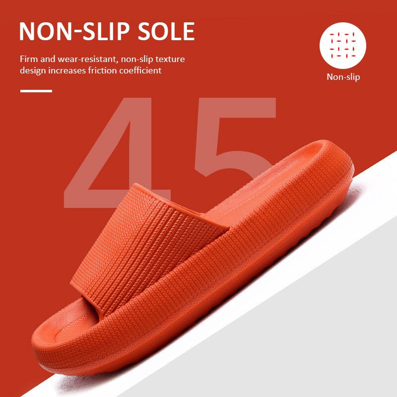 Thumbnail: Thick Platform Slippers Summer Beach Home Wearing Latest