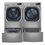 Thumbnail: LG 5.2 cu. ft. Front Load Washer with TurboWash and 9.0 cu. ft. GAS Dryer with