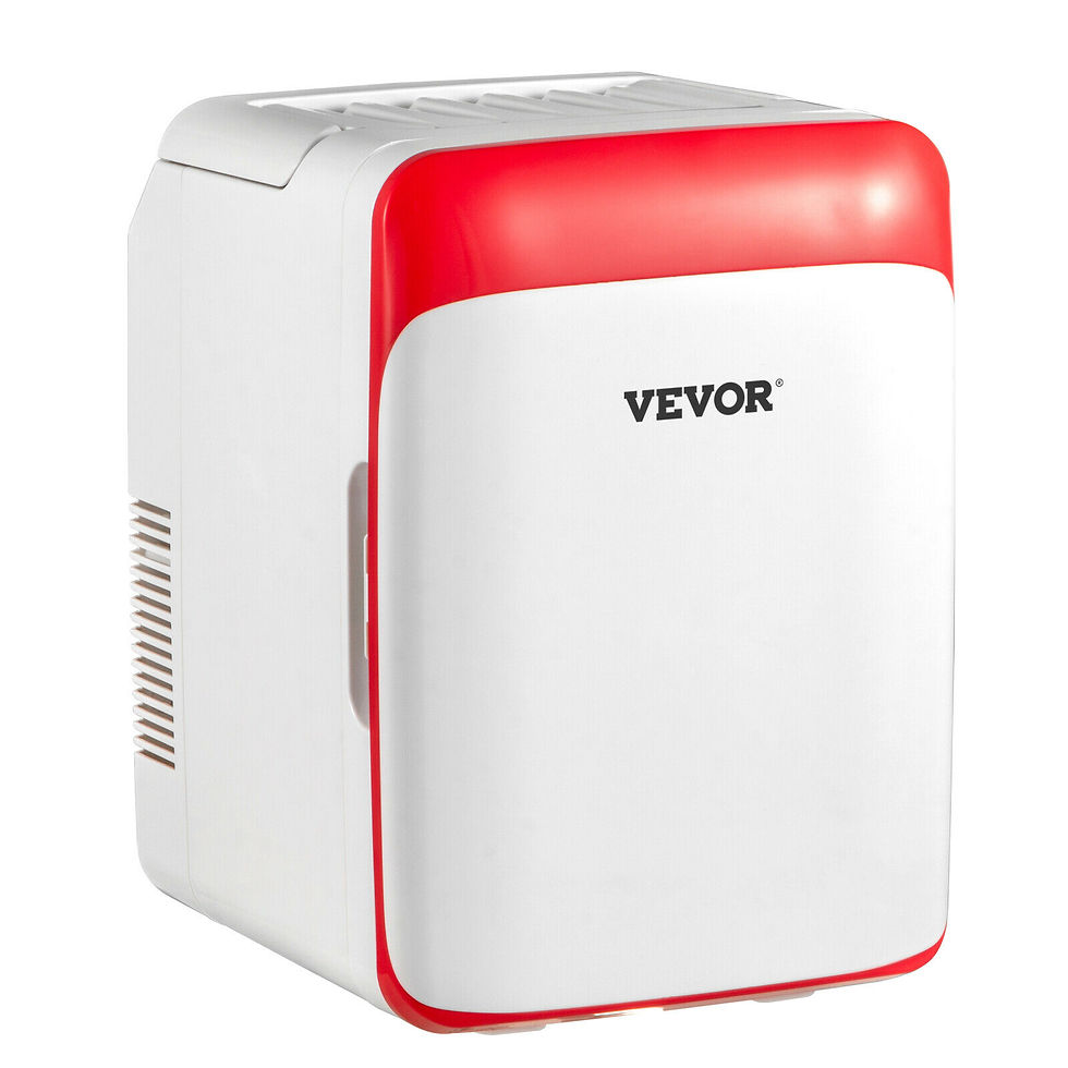 Thumbnail: VEVOR 10L 15L Mini Fridge 12v Refrigerators Compressor Portable Small Cooler Wa