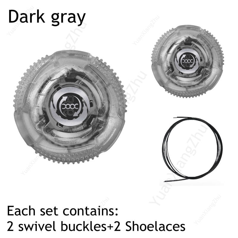 Thumbnail: New Automatic Shoelaces Without ties Swivel Buckle Elastic Laces Sneakers Adult