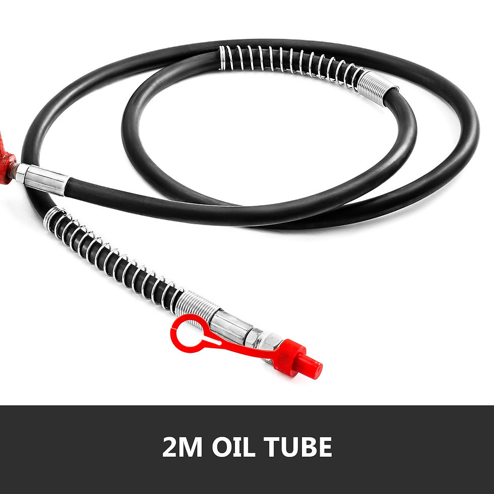 Thumbnail: VEVOR 10 Ton Power Hydraulic Cylinder Jack 1.4M Oil Tube Autobody Frame