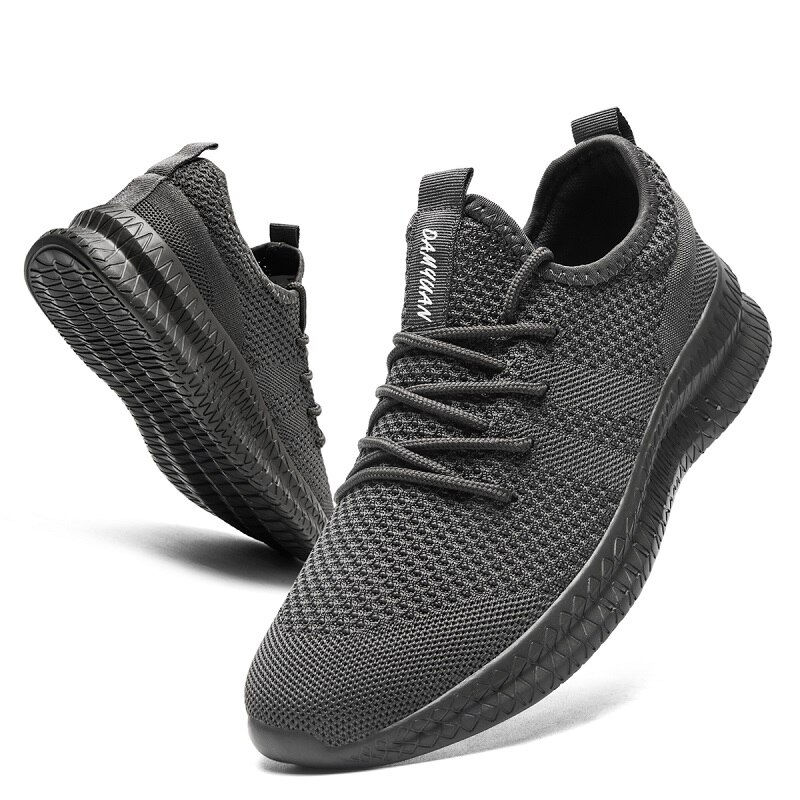 Thumbnail: Men Running Shoes Lace up Men Sport Shoes Lightweight Comfortable Breathable Wa